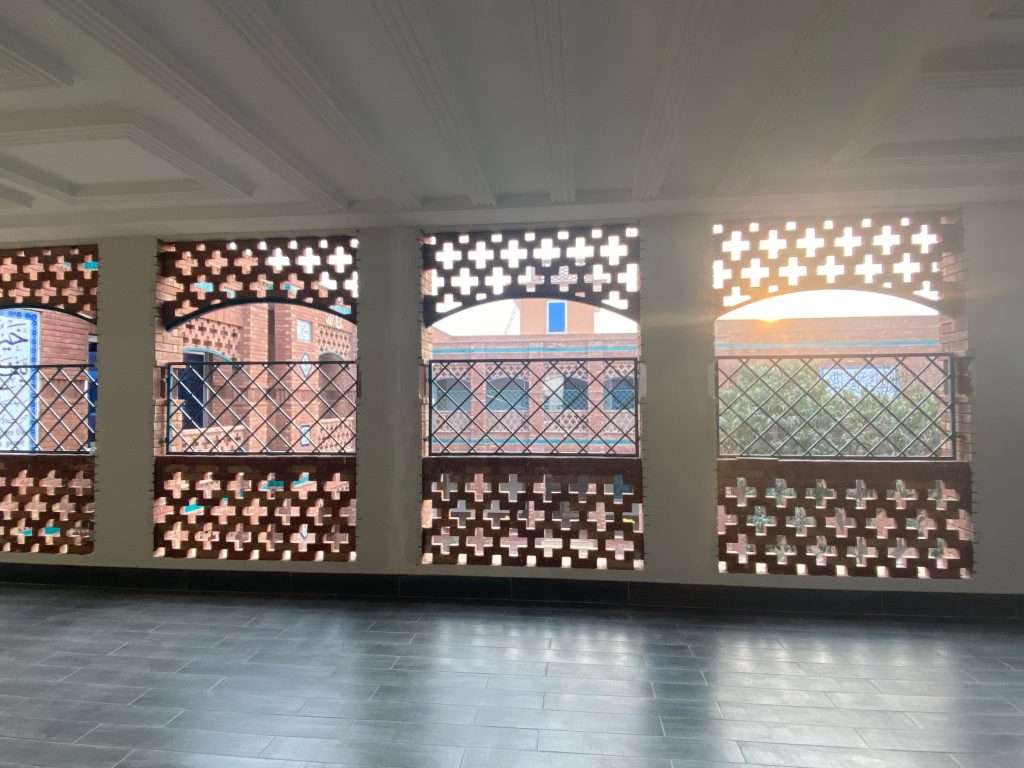 Sunset view from the terrace