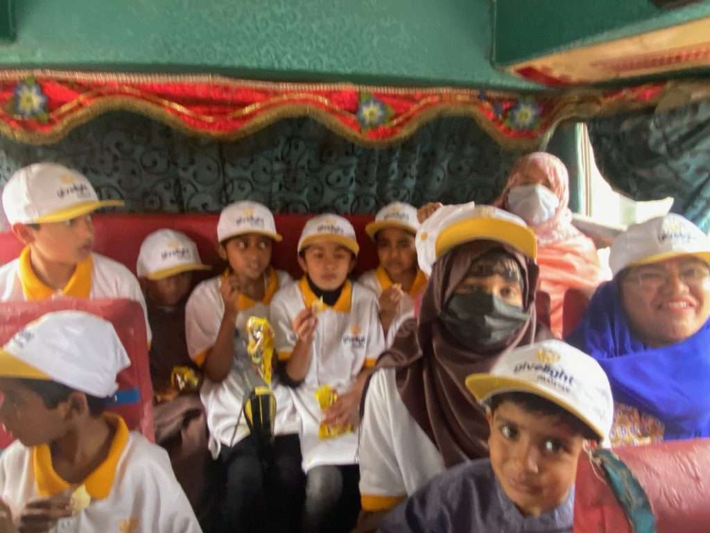 traveling with the children