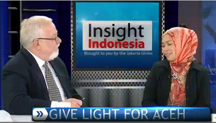 Dian's interview on Jakarta Globe talk show